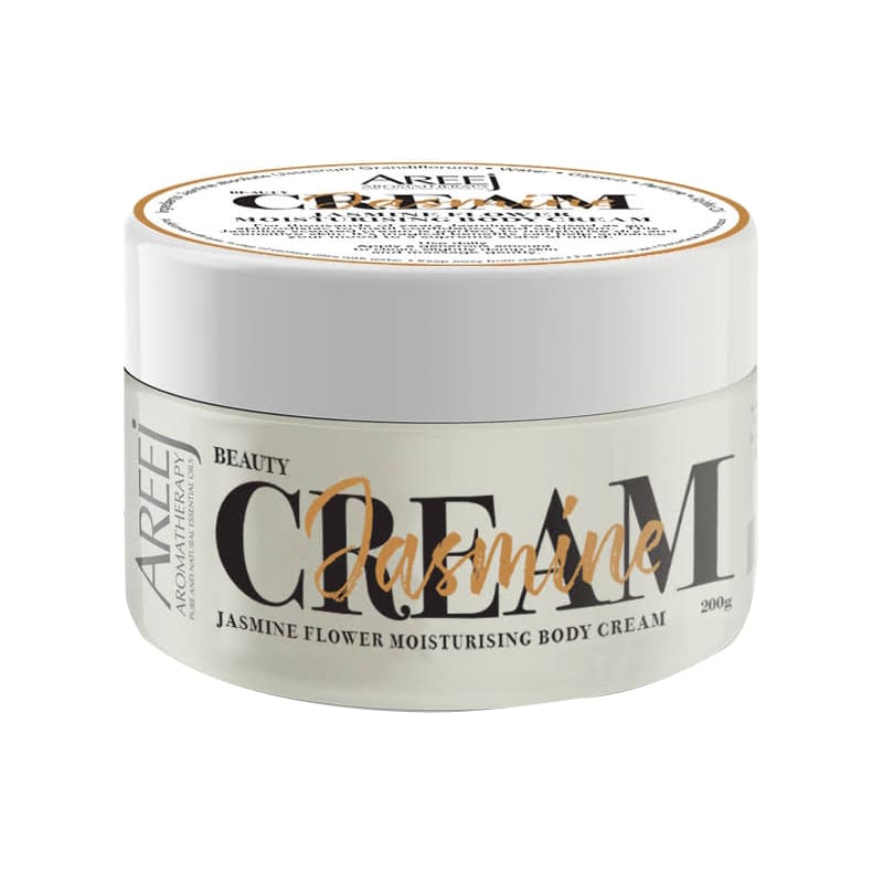 Areej Jasmine Cream 250 g moisturizes and nourishes body skin