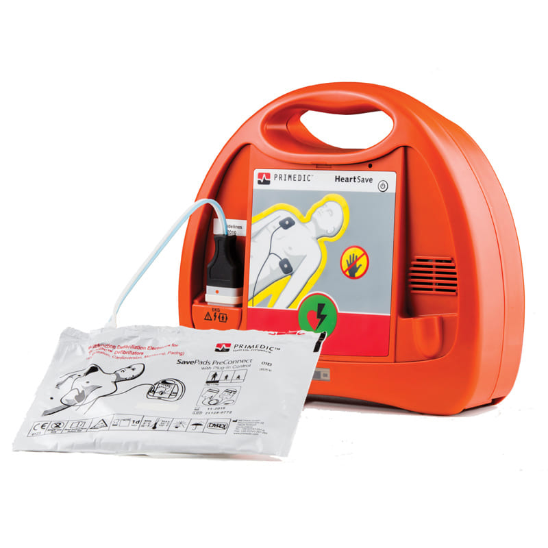 Primedic Defibrillator DC Shock (HeartSave AS) for Emergency and First Aides at home,public building