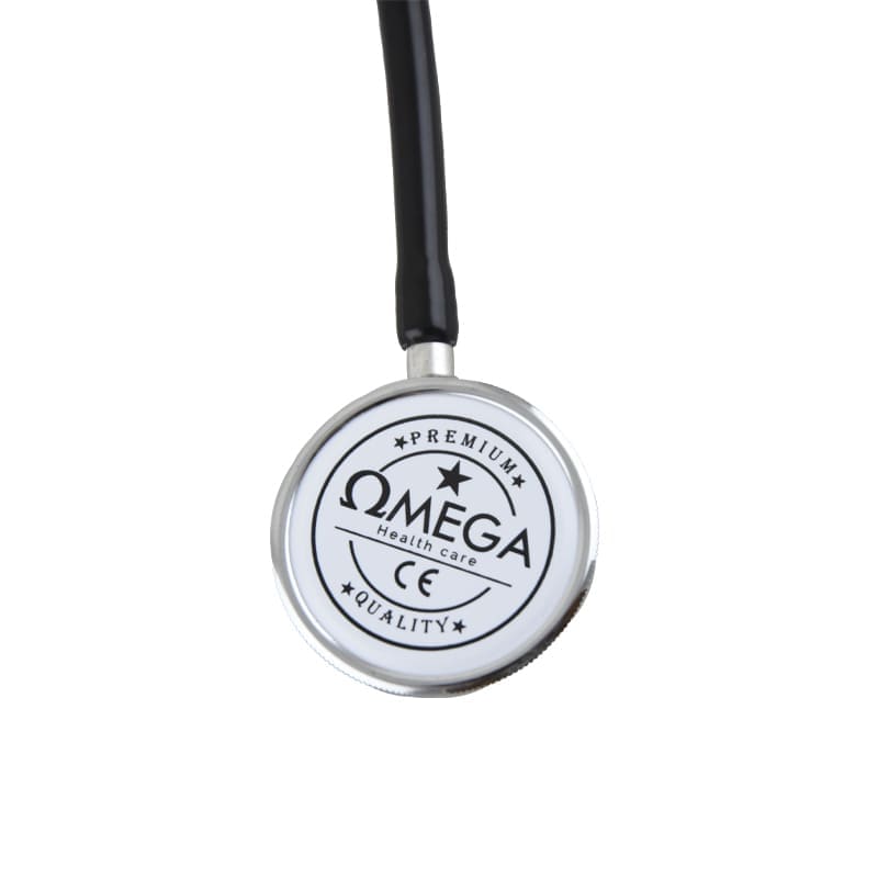 Omega Stethoscope (ST 2) Double Cone Black color