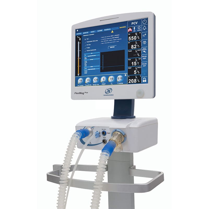 Magnamed Fleximag ventilator- Touch screen LCD 15 inch (adult, pediatric, neonatal)