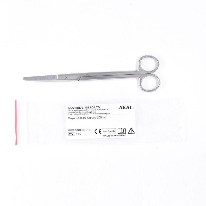 Mayo Scissors Curved 21 cm - Blunt Blunt