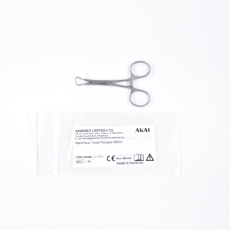 Backhaus Towel Forceps 9 cm