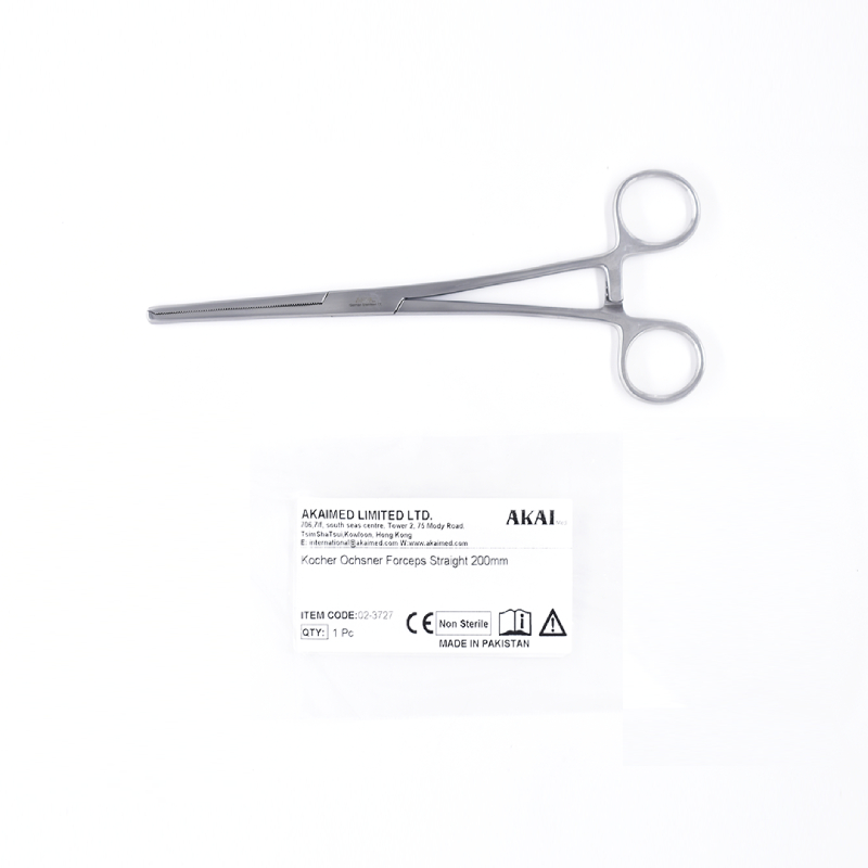 Kocher Ochsner Forceps Straight 20 cm