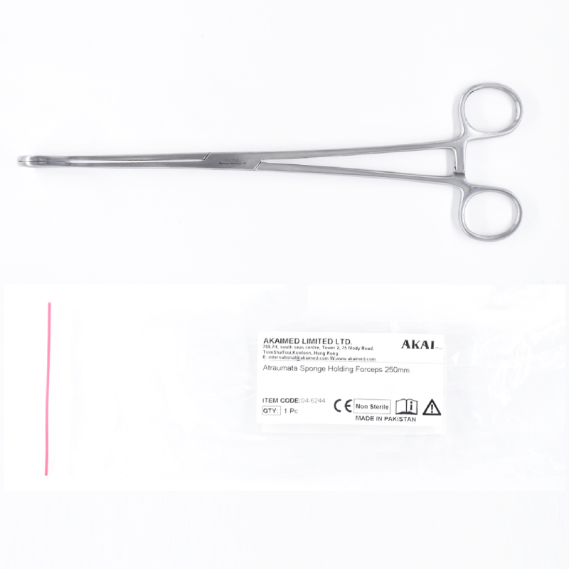 Atraumata Sponge Holding Forceps 25 cm