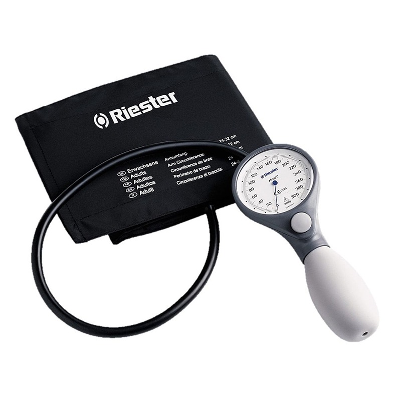 جهاز قياس ضغط الدم الذاتي (Ri san) من ريستر يصل الى أعلى من 600 مم زئبق لون رمادي