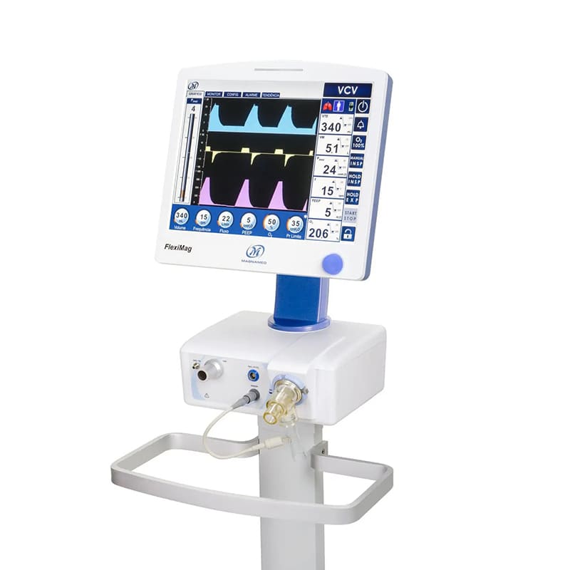 Magnamed Fleximag ventilator- Touch screen LCD 15 inch (adult, pediatric, neonatal)