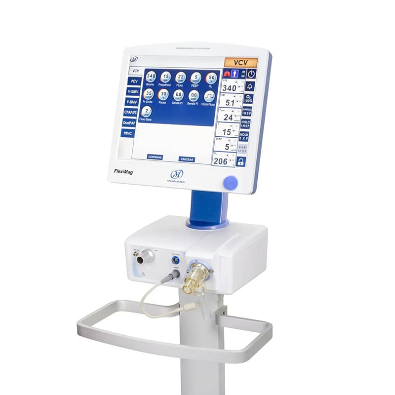 Magnamed Fleximag ventilator- Touch screen LCD 15 inch (adult, pediatric, neonatal)