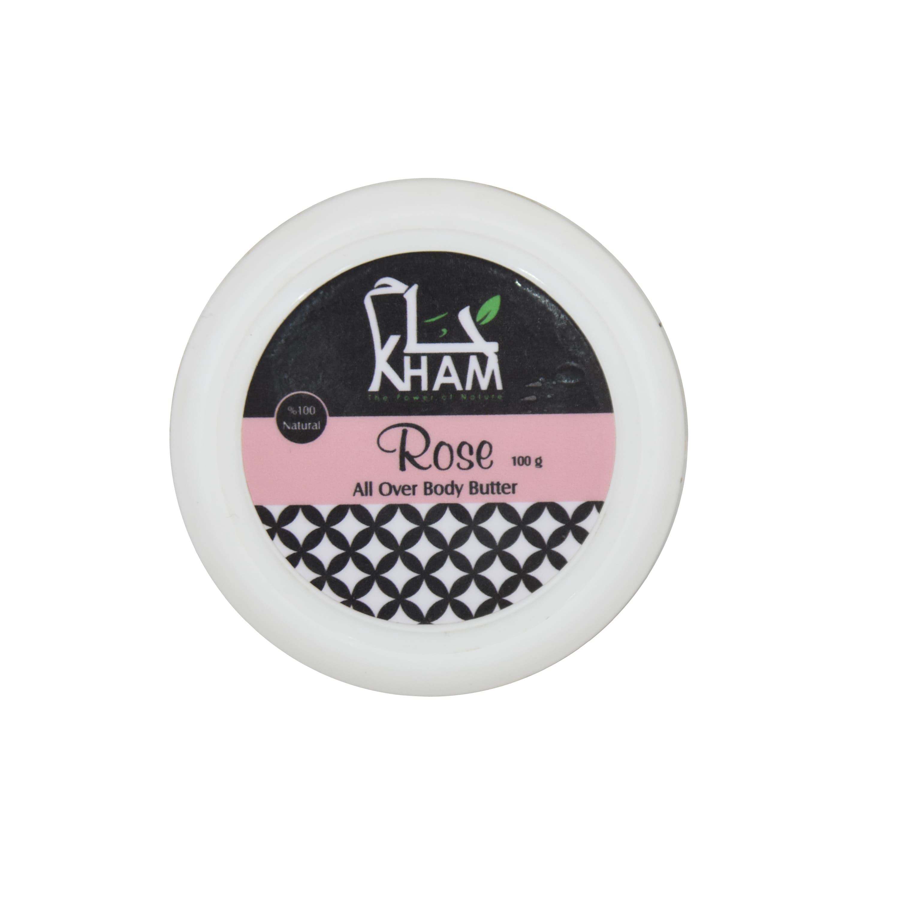 Kham Rose Body Butter (100 gm) to moisturize and soften the body a strong characteristic odor