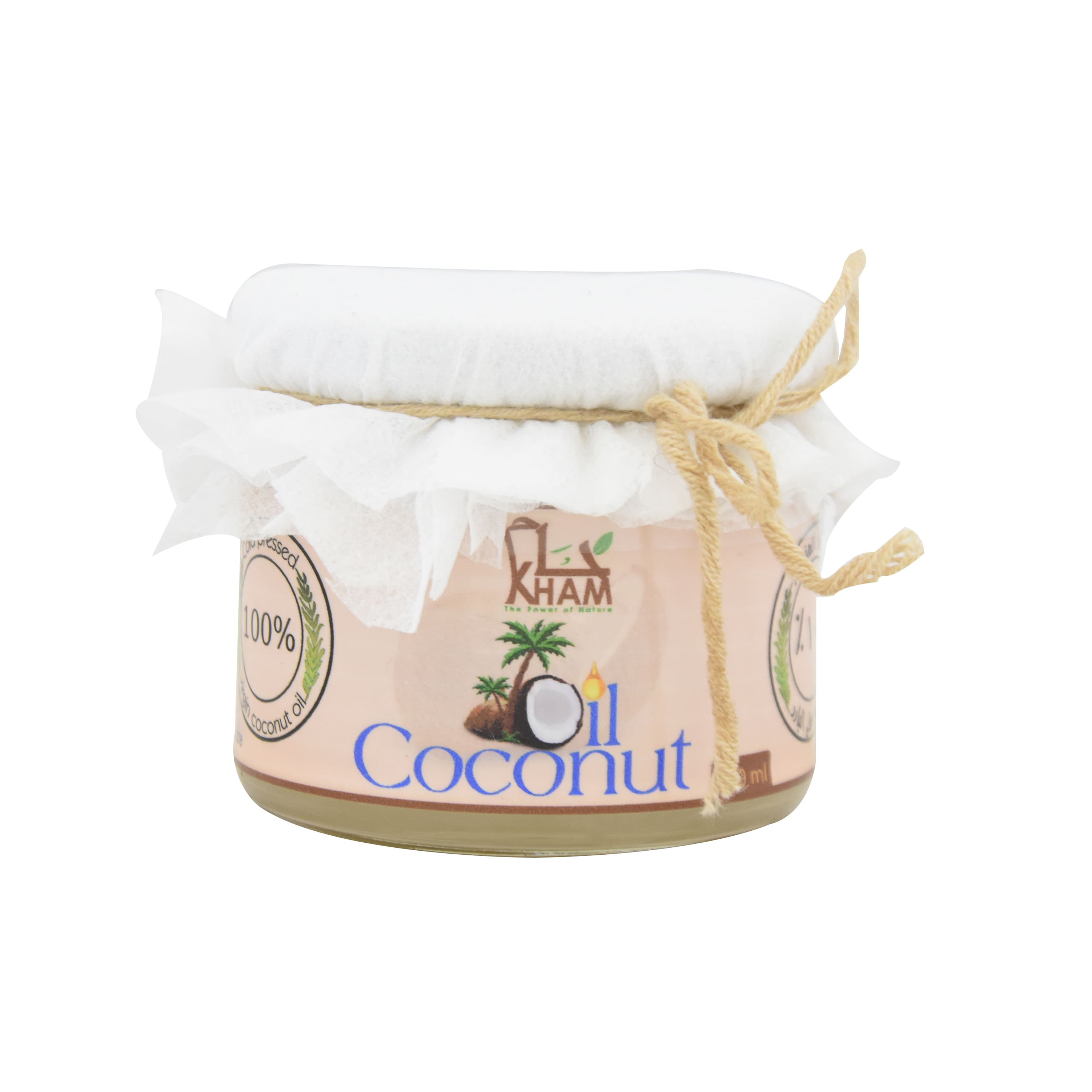 Kham Virgin Coconut Oil Cold Pressed (300 g) 100% Natural