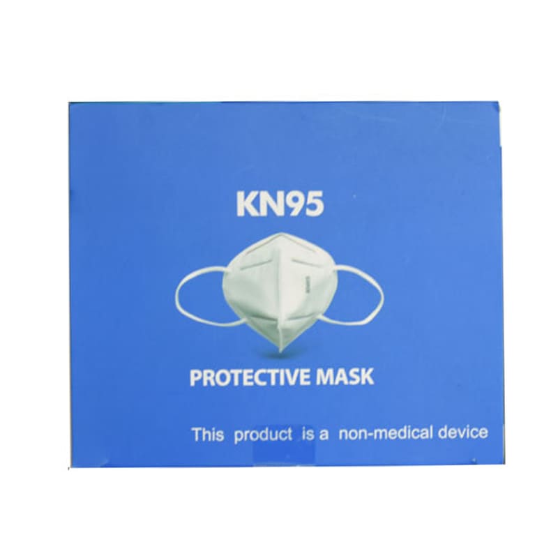 Pack of protective face masks KN95 (20 Pcs) For protection from viruses & dust white color