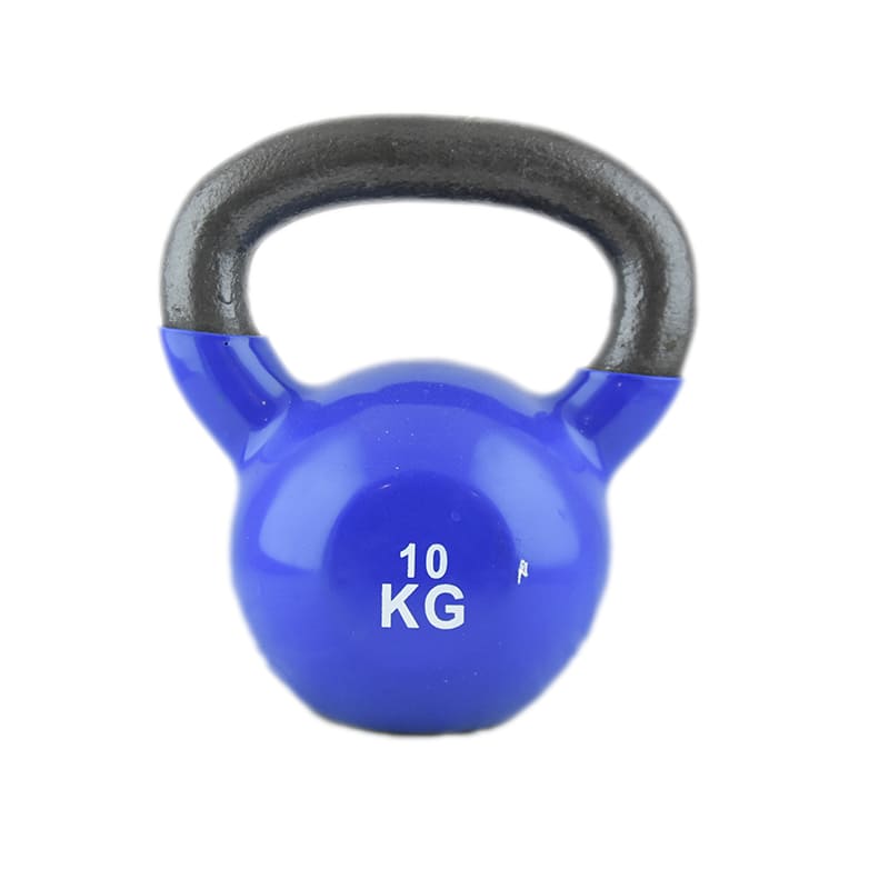 Kettle bell (10 kg) Blue color For cross fit exercises
