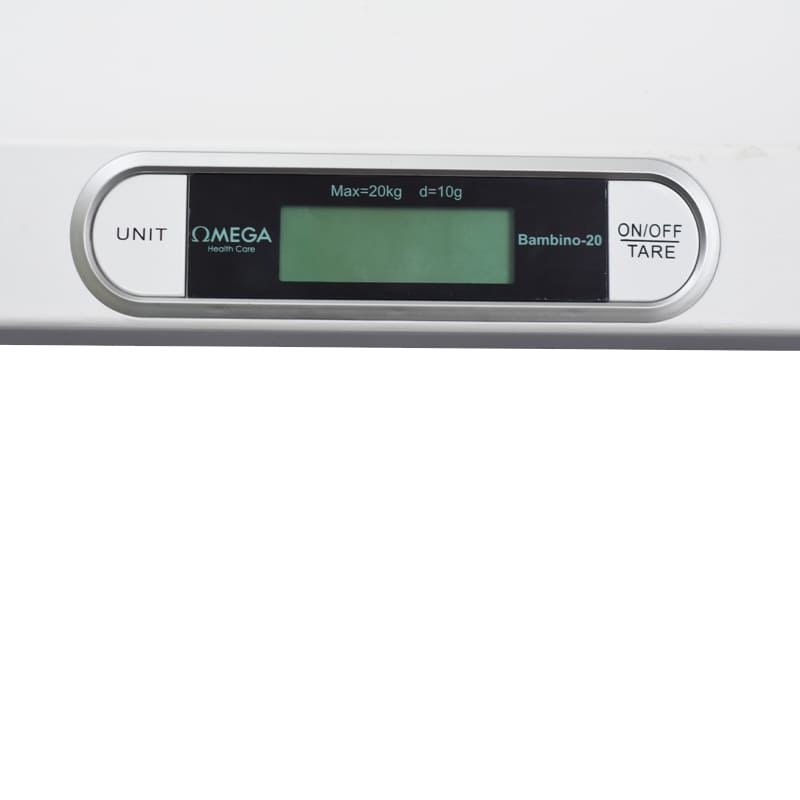 OMEGA Bambino Electronic BaBy Scale (20KG) Stick height Measurement, 20KG/4G