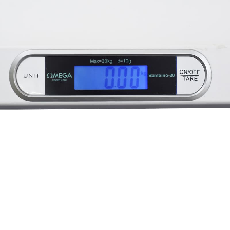 OMEGA Bambino Electronic BaBy Scale (20KG) Stick height Measurement, 20KG/4G