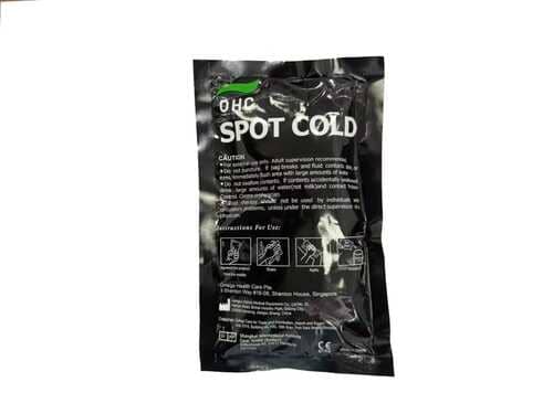 OMEGA INSTANT COLD PACK  SINGLE USE LARGE SIZE, 2 PACKS