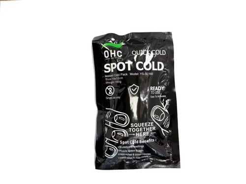 OMEGA INSTANT COLD PACK  SINGLE USE LARGE SIZE, 2 PACKS