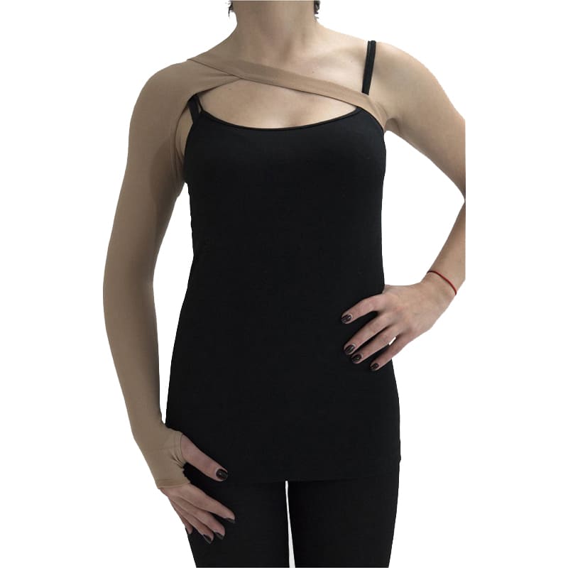 اكمام ضاغطة للذراع بعد عمليات استئصال الثدي PMS 805 لون بيج من جابريالا