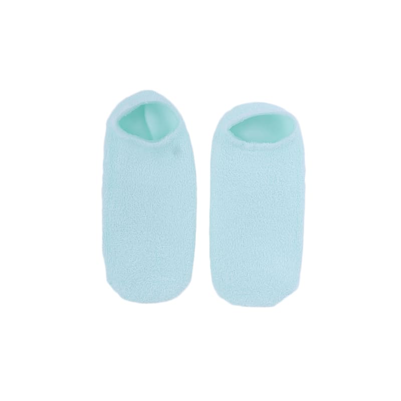 مجموعة من قفازات سبا جل لترطيب اليدين + جوارب سبا جل لترطيب القدمين يستخدم حتي 200 مرة من باترفلاي لون أخضر